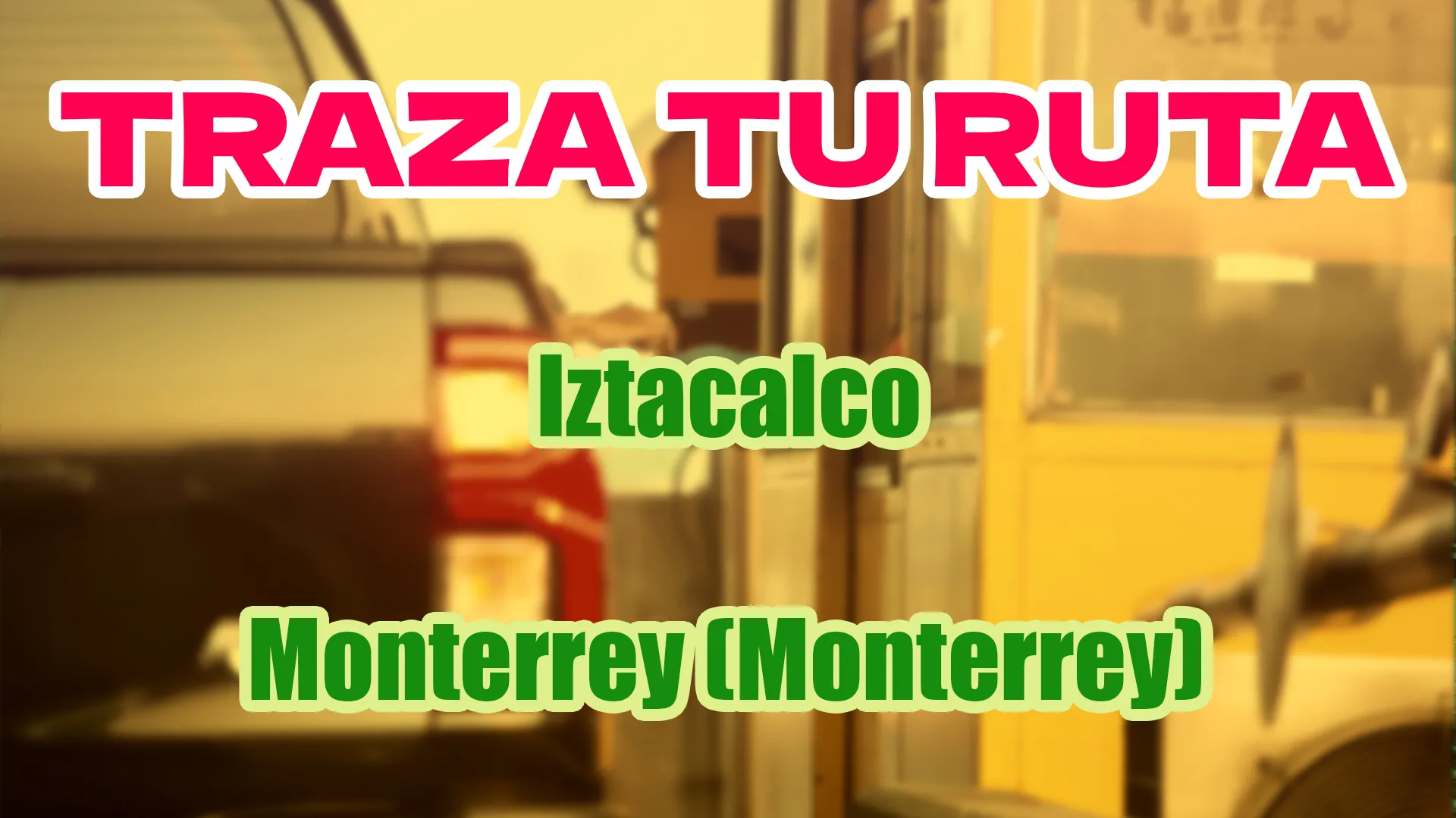 ️ Traza tu ruta de Iztacalco a Monterrey (Monterrey) [Actualizado 2026]